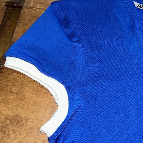 Woman’s ADIDAS PRIMEKNIT FOOTBALL A1 Training Jersey Royal Blue DRESS Size XL - Picture 6 of 6